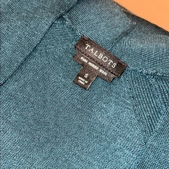 Talbots Merino Wool Flyaway Cardigan - Picture 4 of 4